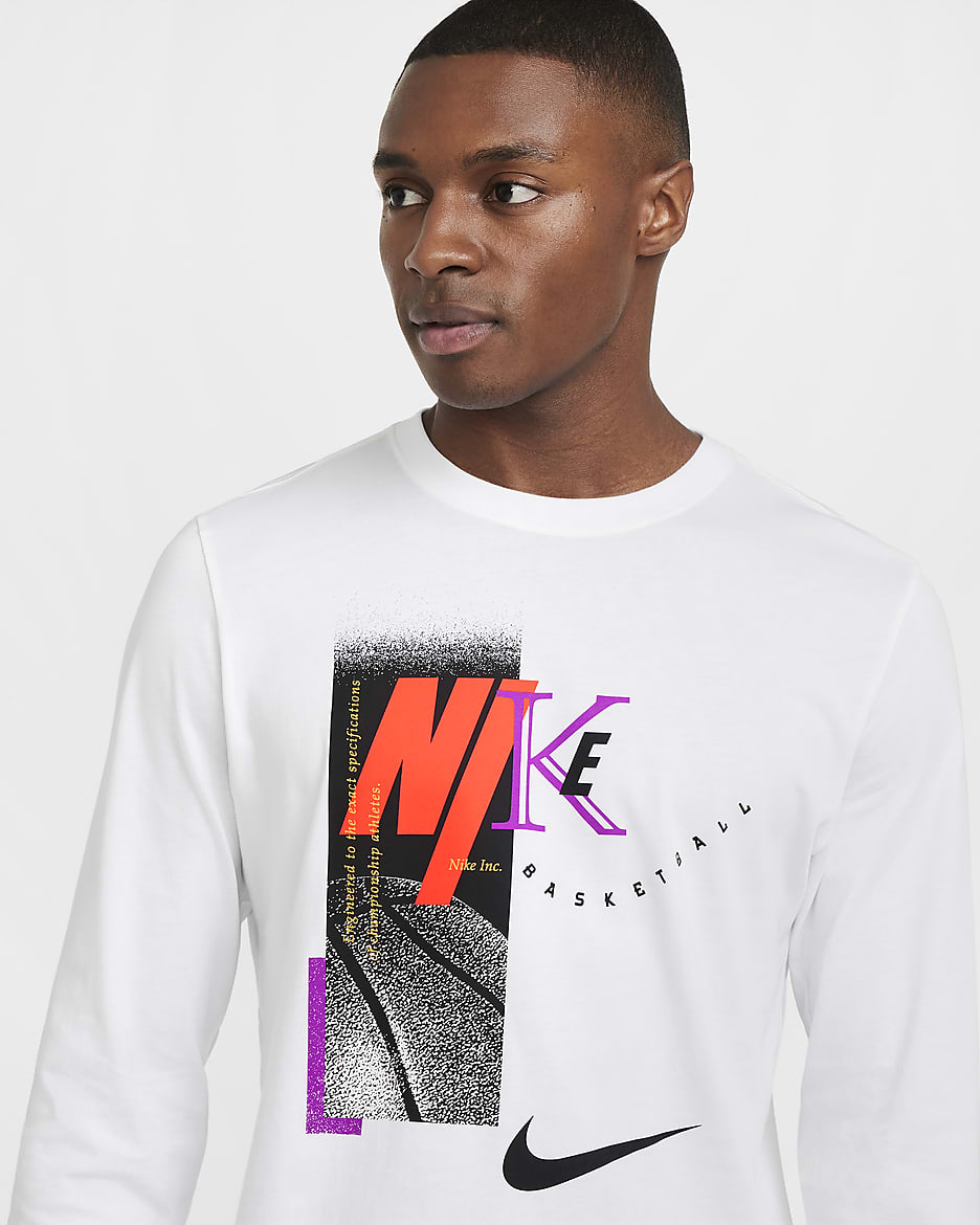 Nike Men s Long Sleeve Basketball T Shirt. Nike HR